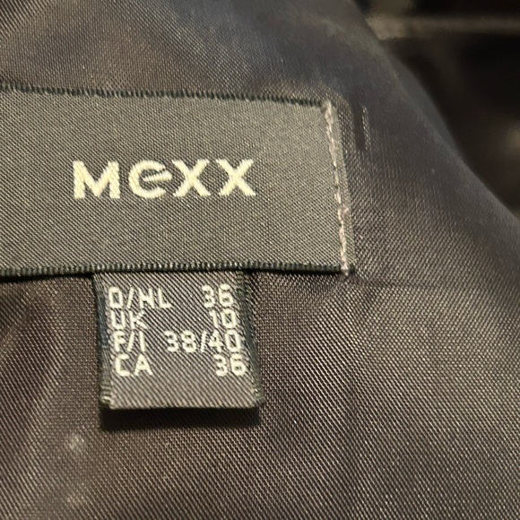 Mexx Black Satin High Collar Dress. Super Versatile! Worn once! Like New! - Picture 6 of 11